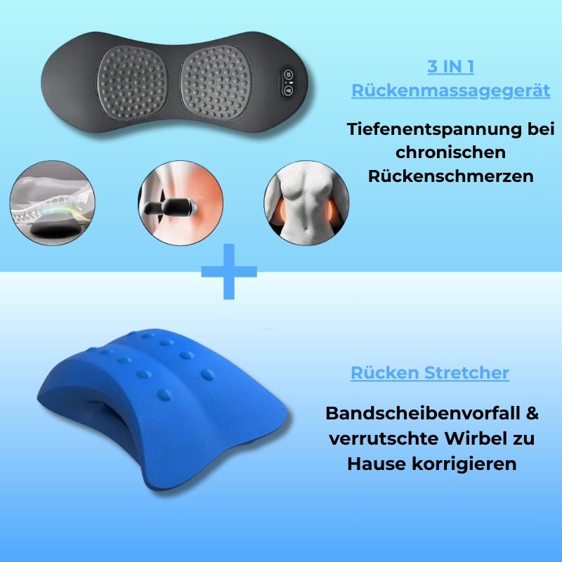 3 IN 1 Rücken Massage-Gerät