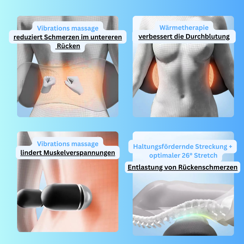 3 IN 1 Rücken Massage-Gerät