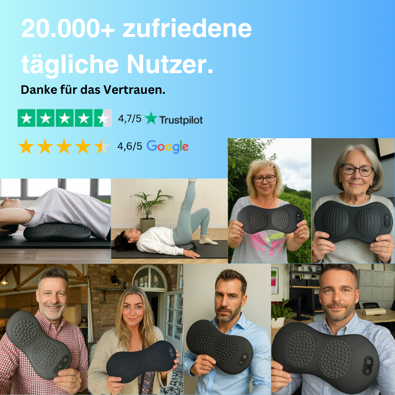 3 IN 1 Rücken Massage-Gerät
