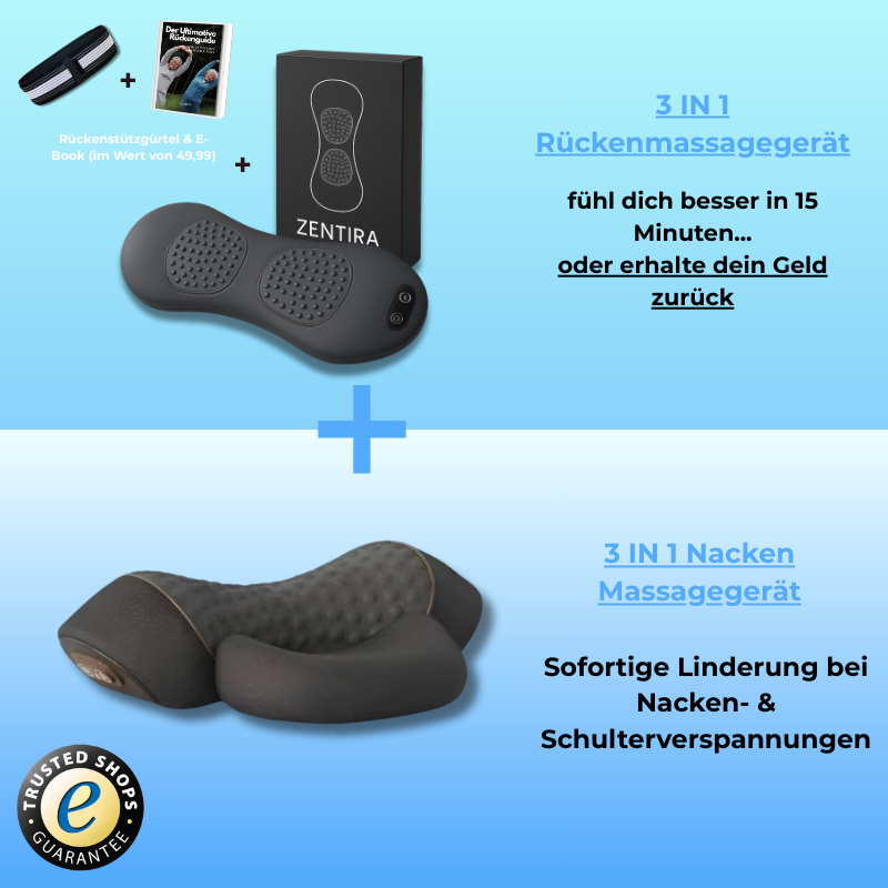 Triple-Fusion-Rücken Massage Gerät