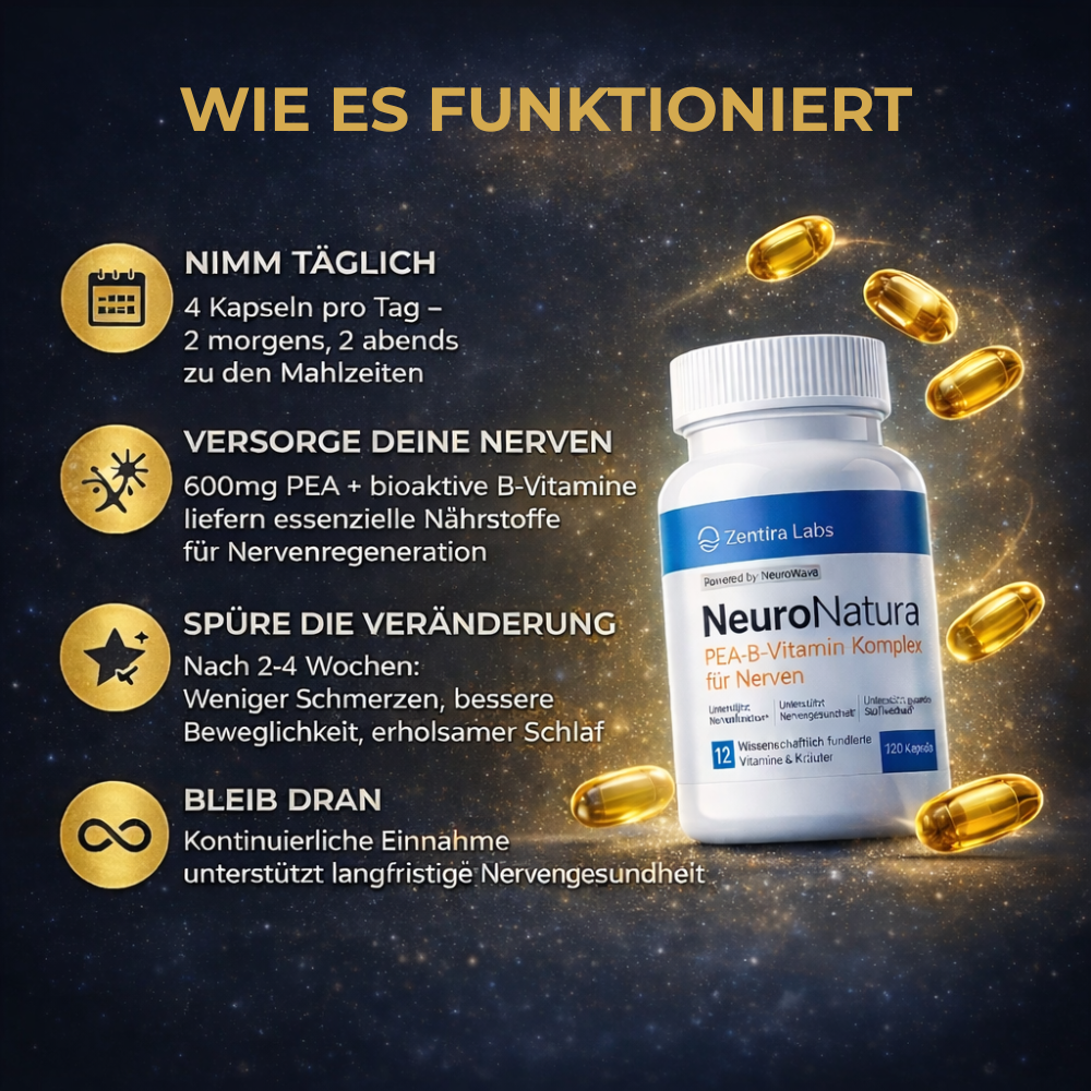 Zentira NeuroNatura™ Nerven-Vitamin-Komplex