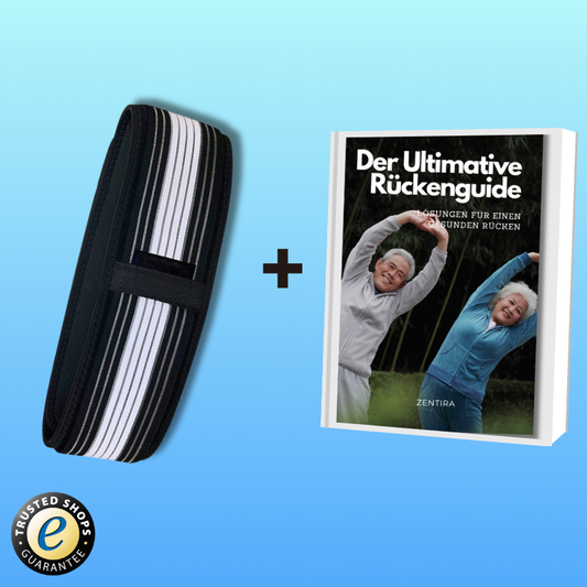 Rückenstütz Gürtel & E-Book