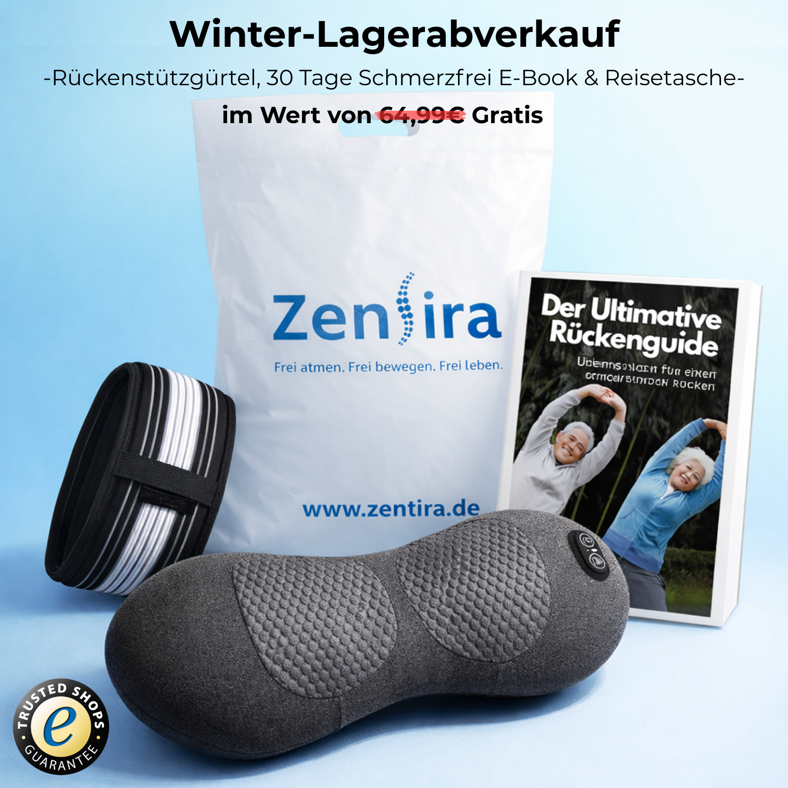 Triple-Fusion-Rücken Massage Gerät