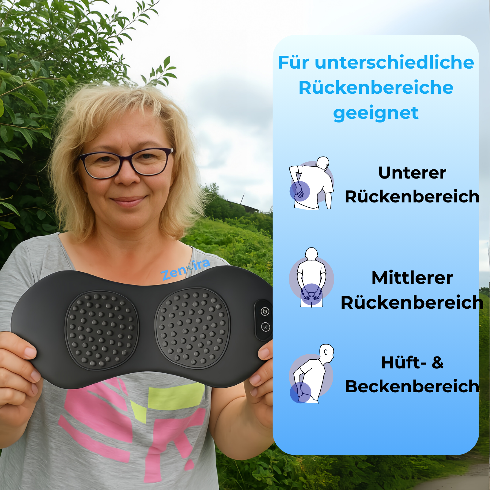 3 IN 1 Rückenmassagegerät