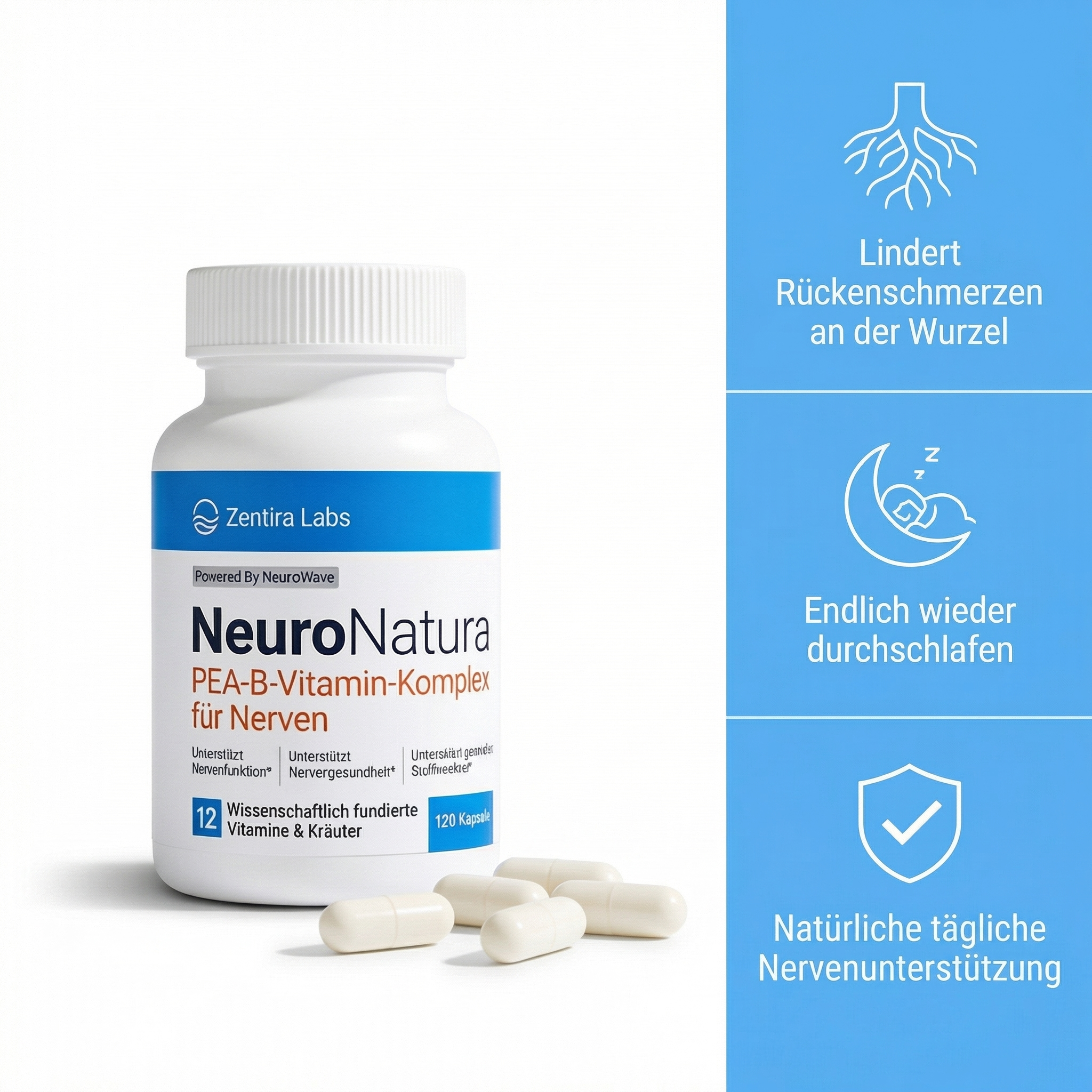 Zentira NeuroNatura™ Nerven-Vitamin-Komplex