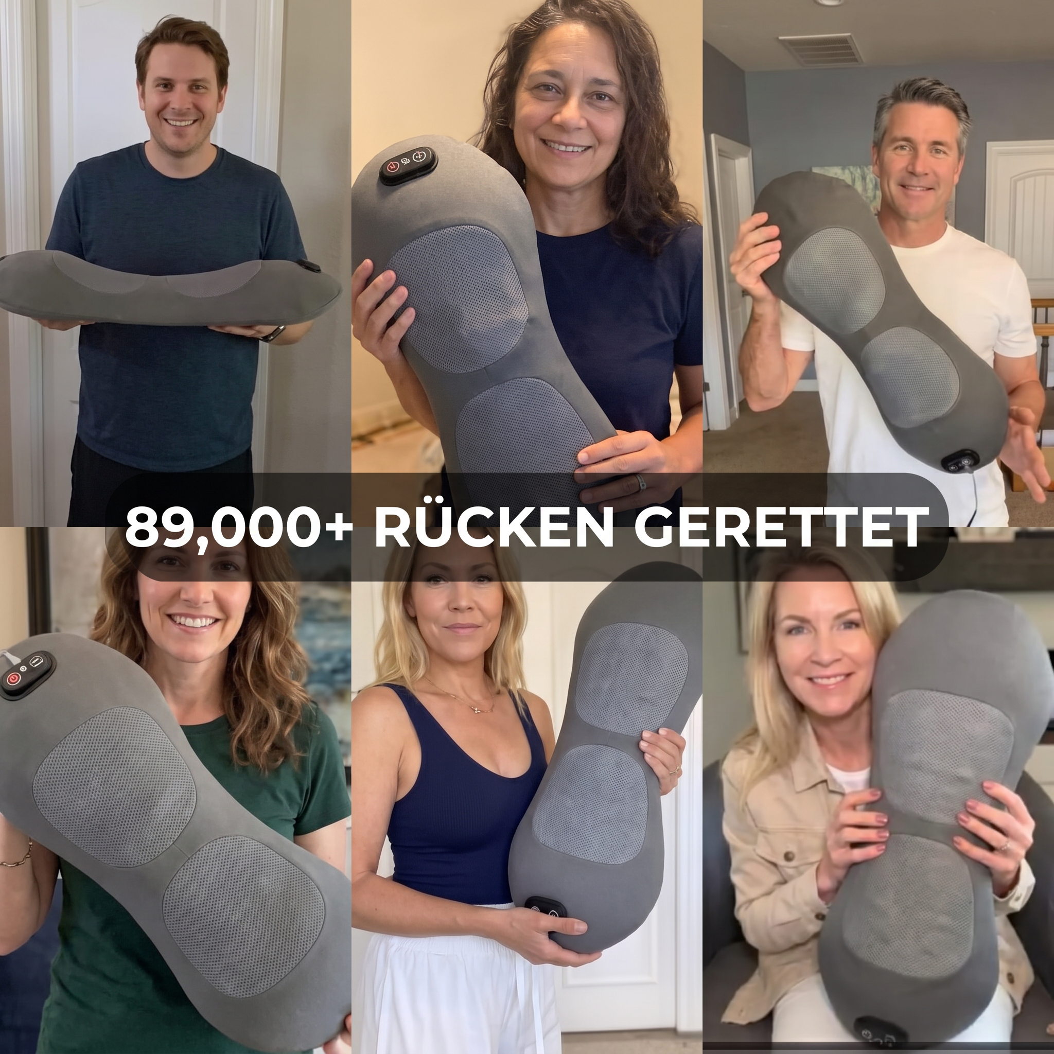 Zentira 3-Zonen SpinalFlow Tiefenmassagegerät