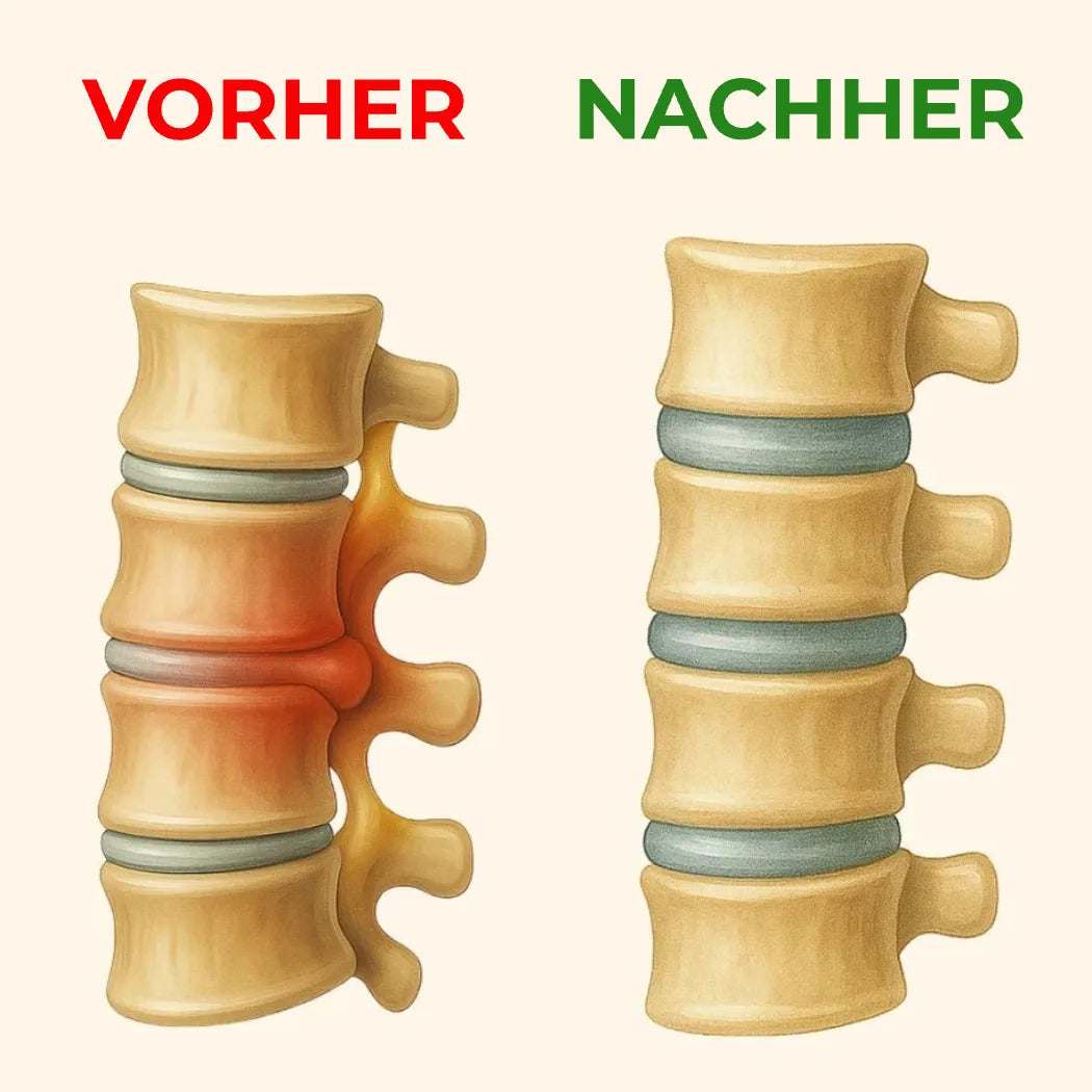 Zentira 3-Zonen SpinalFlow Tiefenmassagegerät